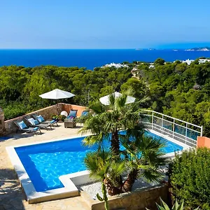 Villa Costa Amazing View Of Sunset On The Sea, Cala Vadella (Ibiza)